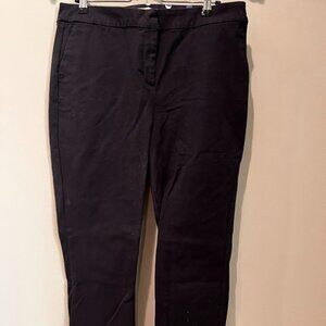 Boden Straight-Leg Trousers in Navy, Size 12R